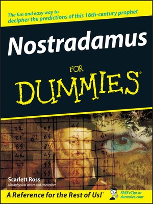 Nostradamus For Dummies - ebook